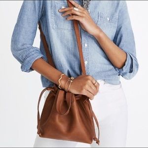 Madewell small drawstring transport crossbody